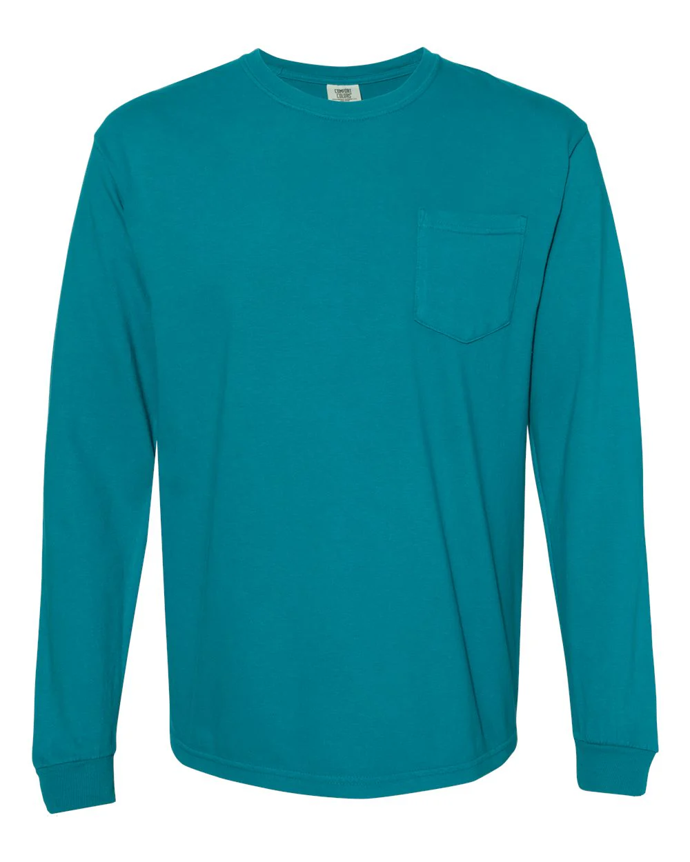 Comfort Colors-4410-Garment-Dyed Heavyweight Long Sleeve Pocket T-Shirt - Image 80