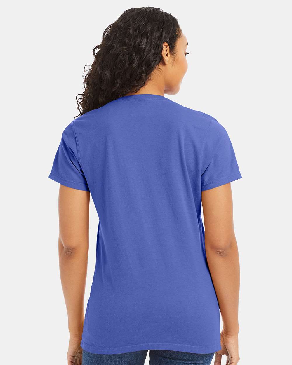 ComfortWash by Hanes-GDH125-Garment-Dyed Women's V-Neck T-Shirt - Image 10
