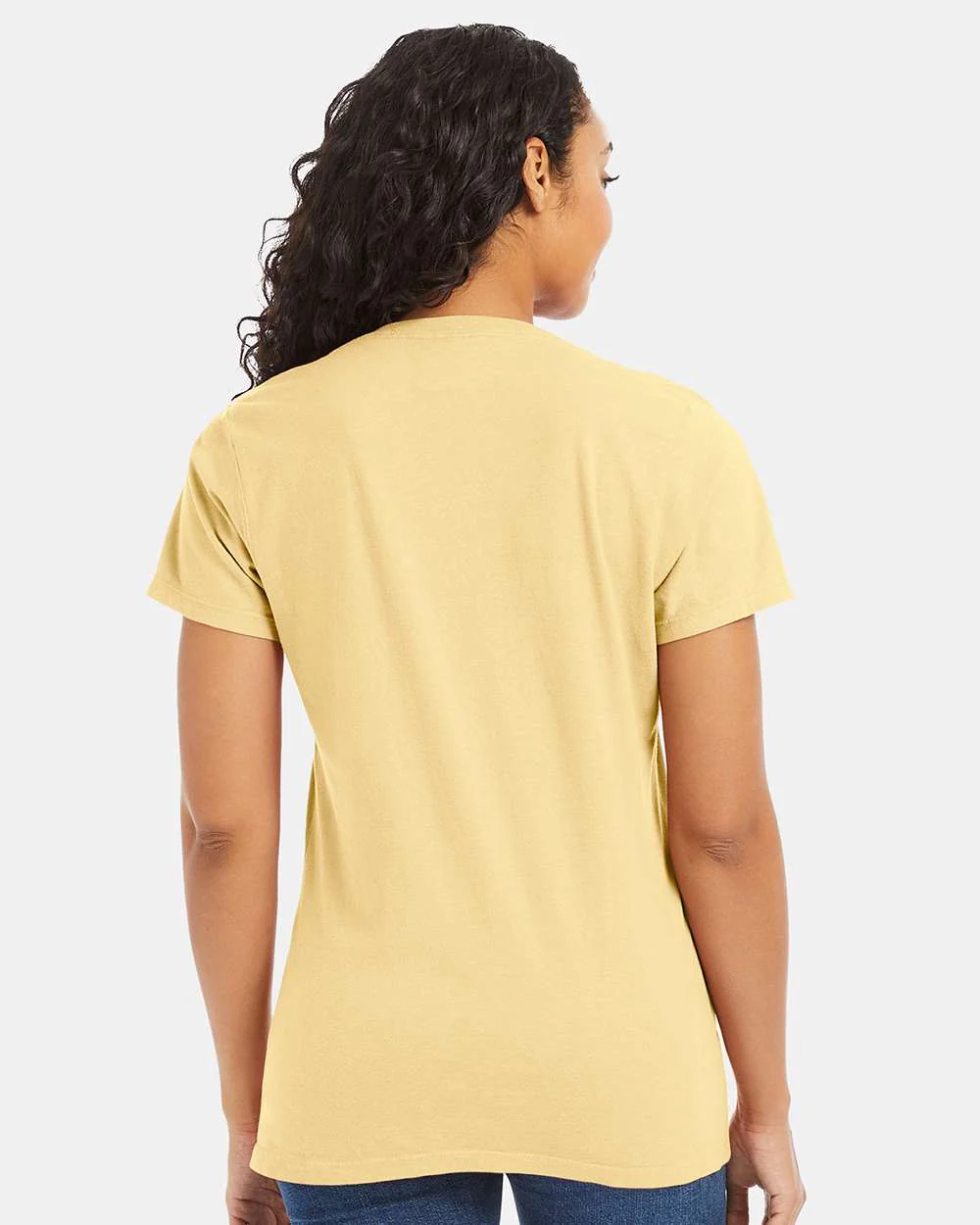 ComfortWash by Hanes-GDH125-Garment-Dyed Women's V-Neck T-Shirt - Image 26