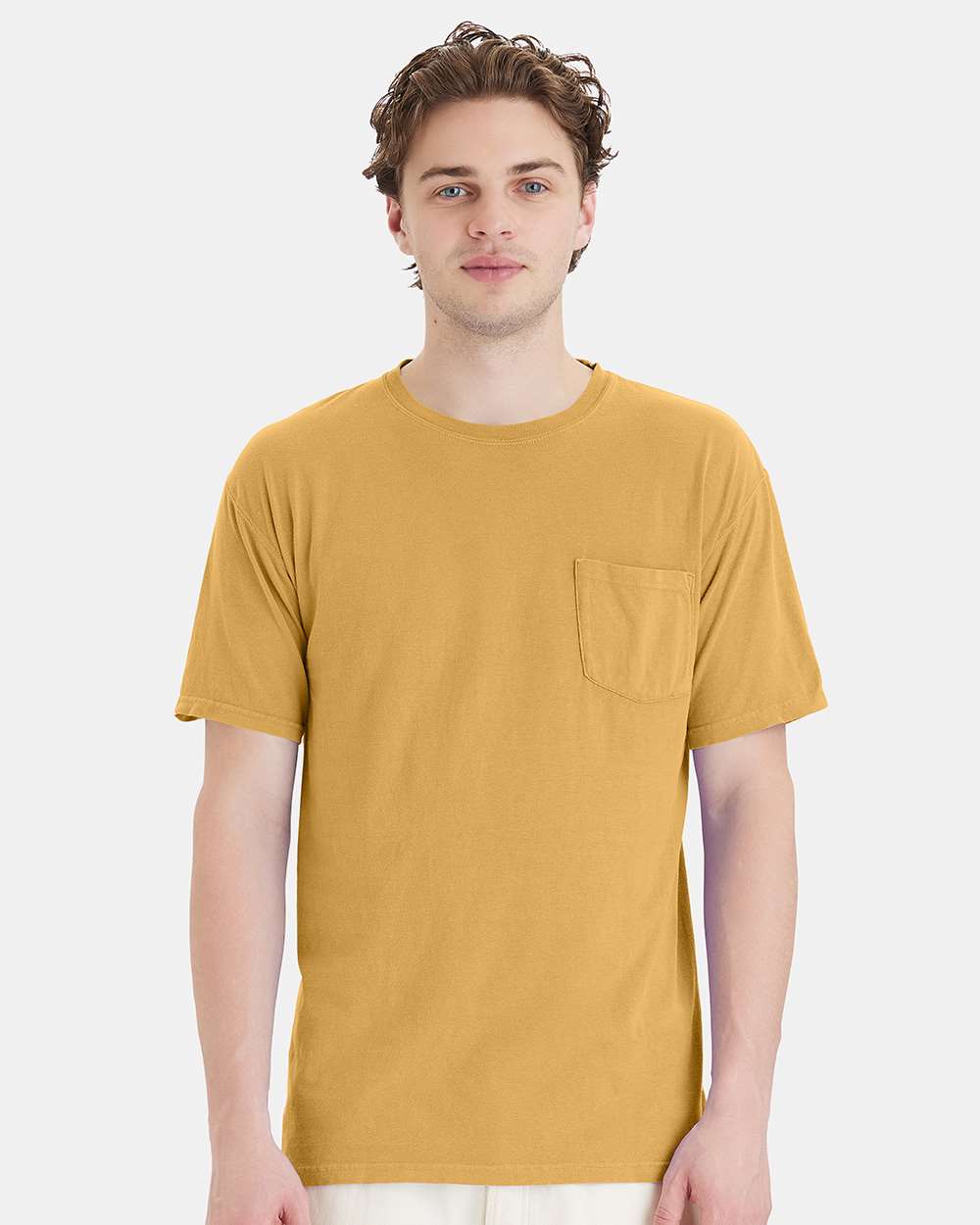 ComfortWash by Hanes-GDH150-Garment-Dyed Pocket T-Shirt - Image 11
