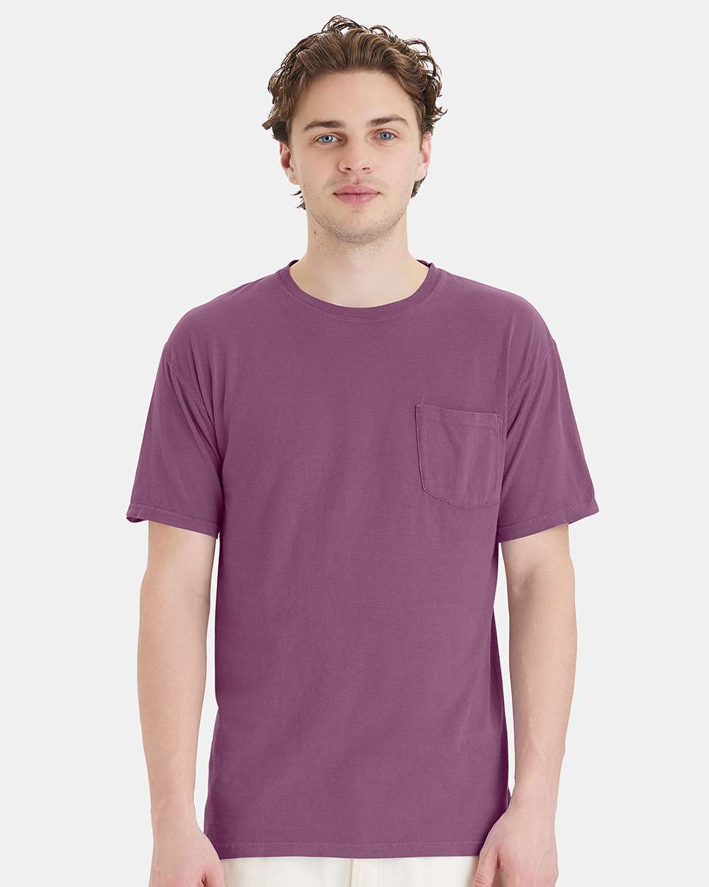 ComfortWash by Hanes-GDH150-Garment-Dyed Pocket T-Shirt - Image 111