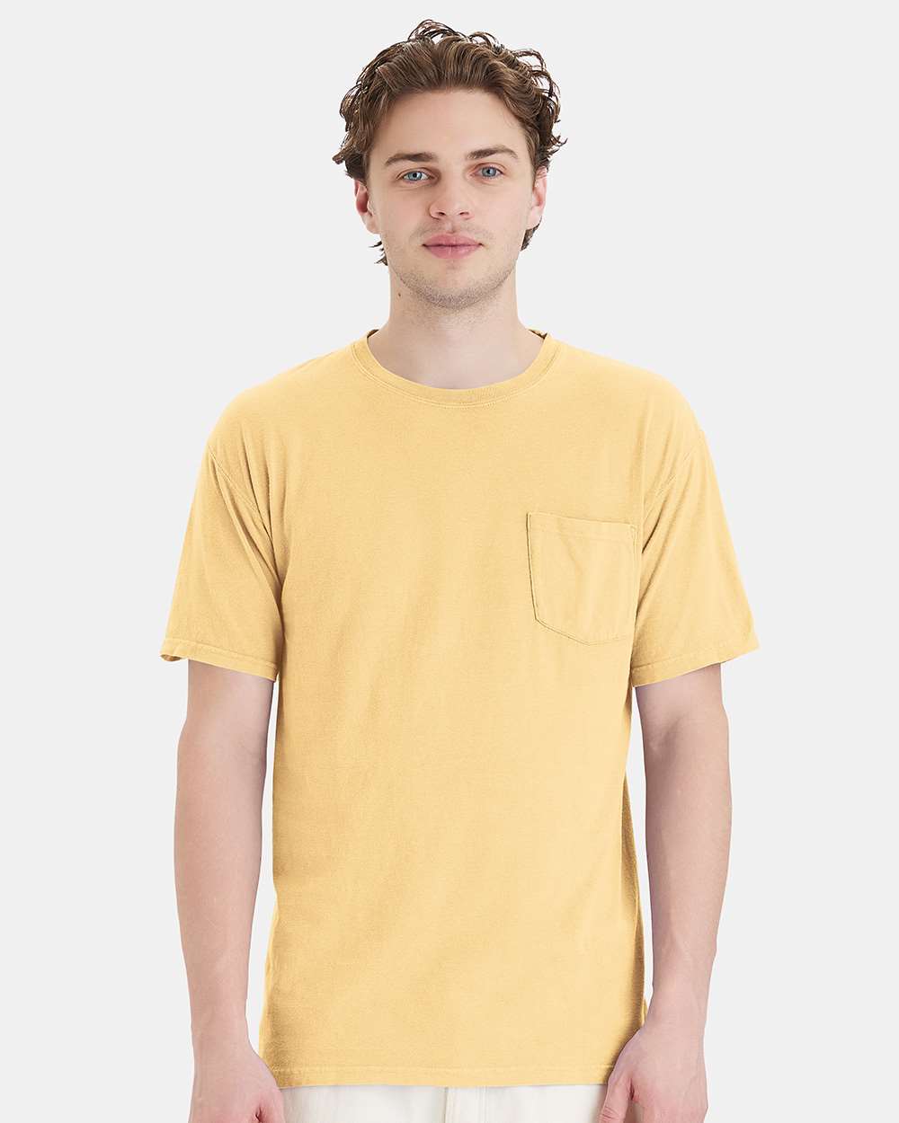 ComfortWash by Hanes-GDH150-Garment-Dyed Pocket T-Shirt - Image 141