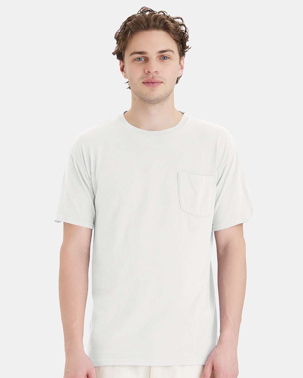 ComfortWash by Hanes-GDH150-Garment-Dyed Pocket T-Shirt - Image 147