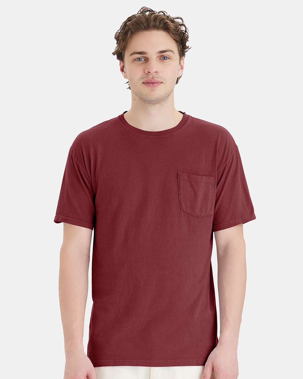 ComfortWash by Hanes-GDH150-Garment-Dyed Pocket T-Shirt - Image 23