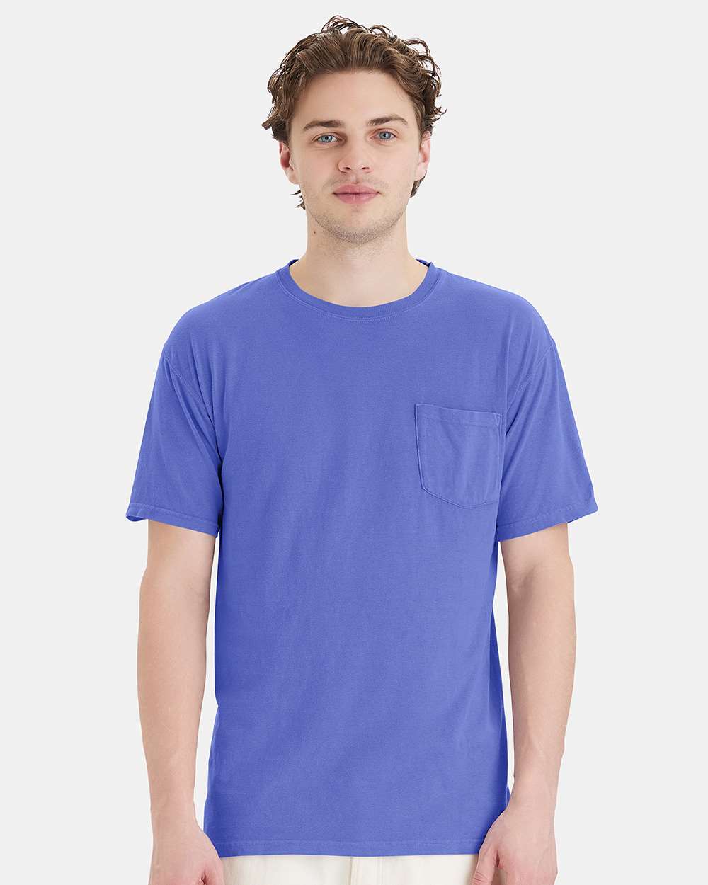 ComfortWash by Hanes-GDH150-Garment-Dyed Pocket T-Shirt - Image 59