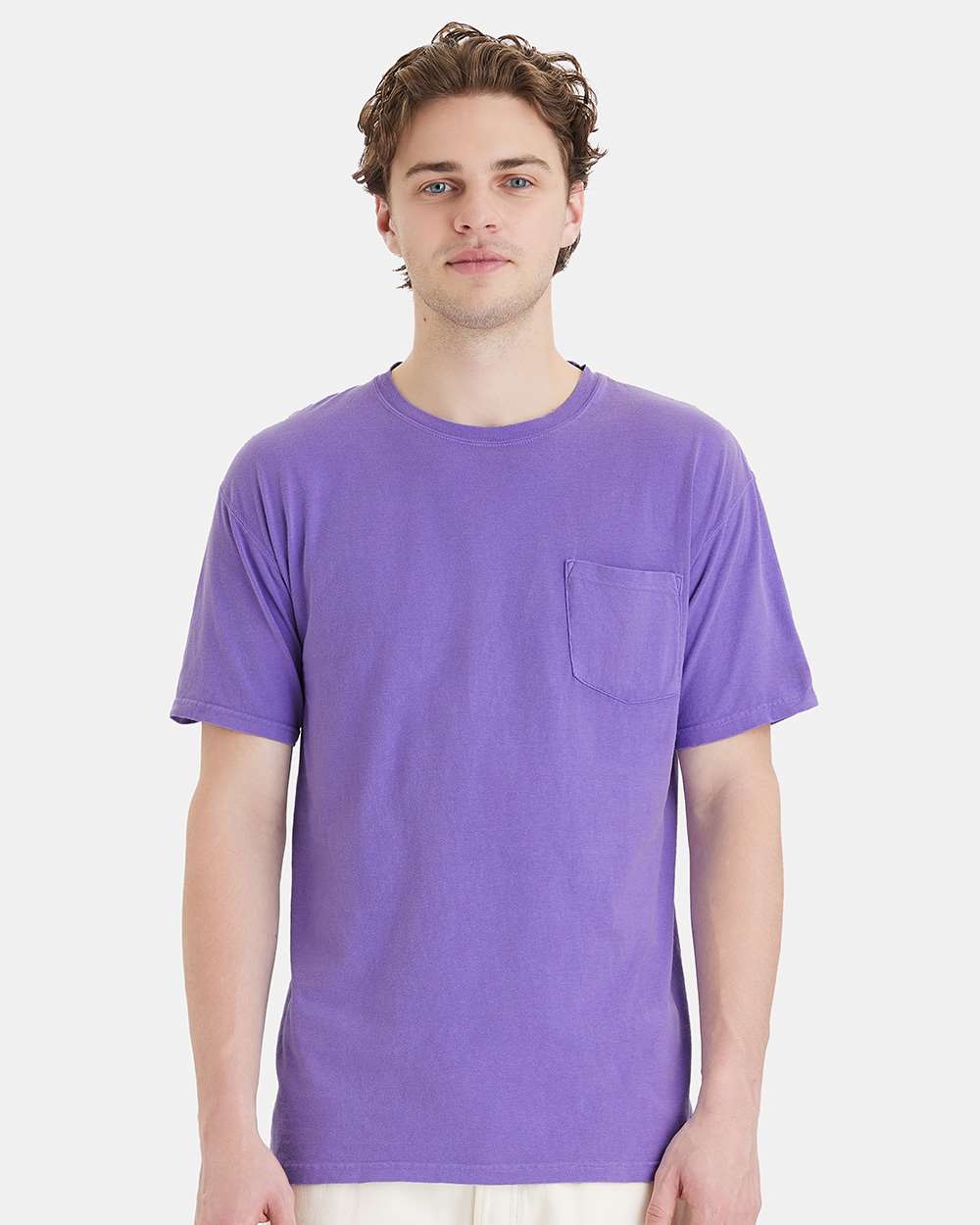 ComfortWash by Hanes-GDH150-Garment-Dyed Pocket T-Shirt - Image 75