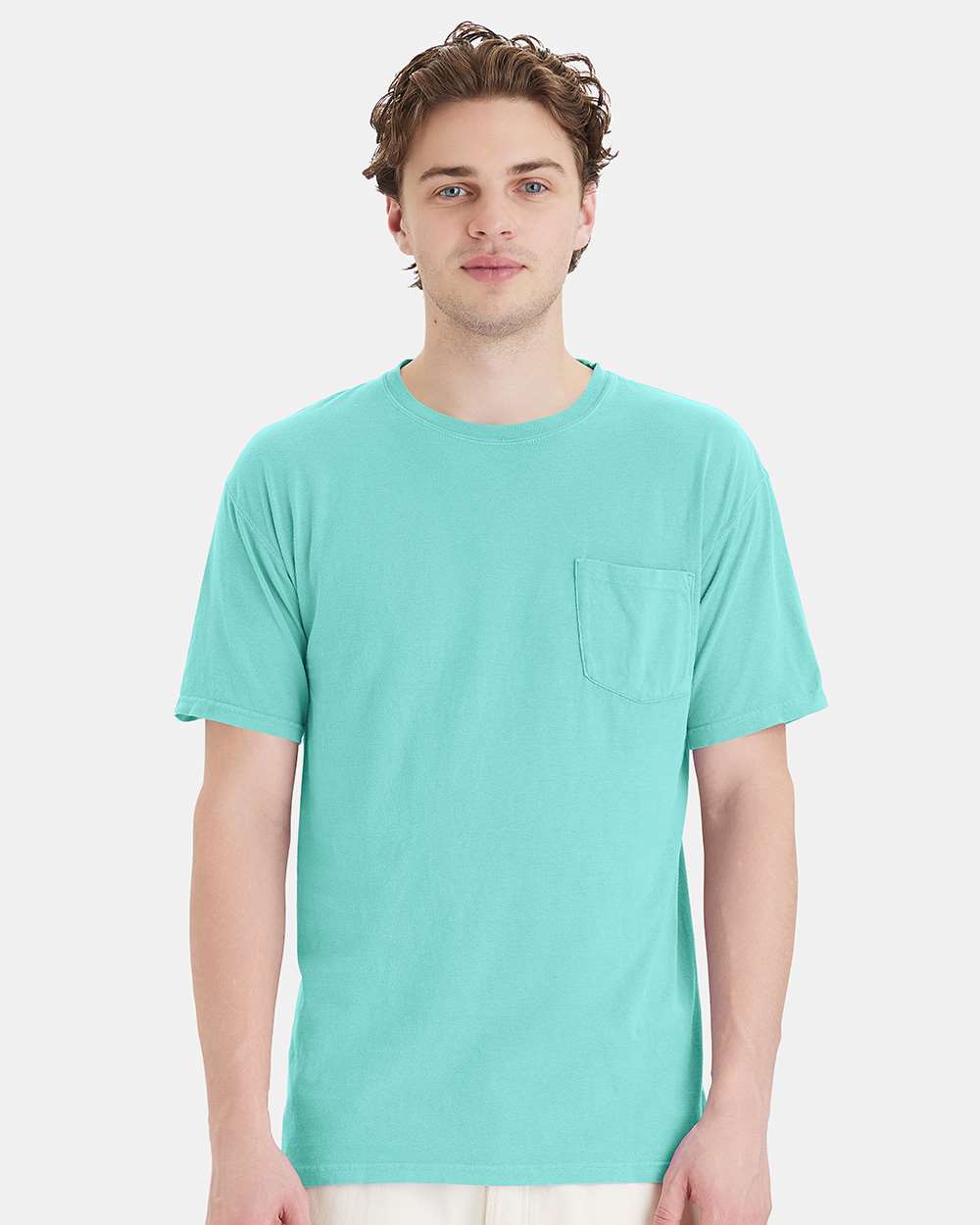 ComfortWash by Hanes-GDH150-Garment-Dyed Pocket T-Shirt - Image 81