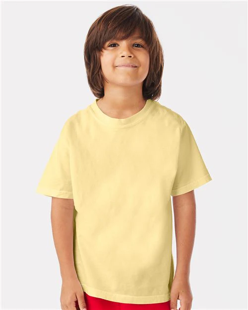 ComfortWash by Hanes-GDH175-Garment-Dyed Youth T-Shirt - Image 99