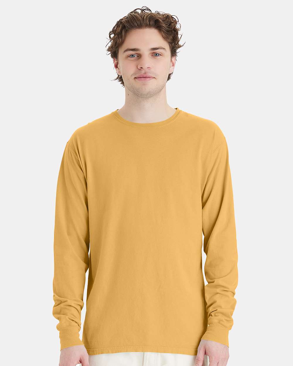 ComfortWash by Hanes-GDH200-Garment-Dyed Long Sleeve T-Shirt - Image 11