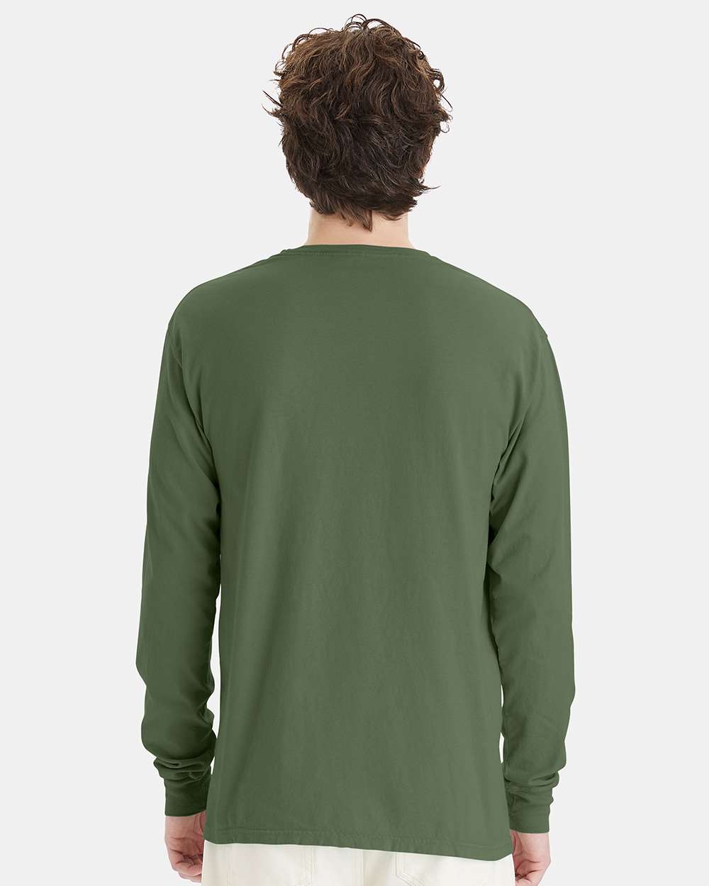 ComfortWash by Hanes-GDH200-Garment-Dyed Long Sleeve T-Shirt - Image 111