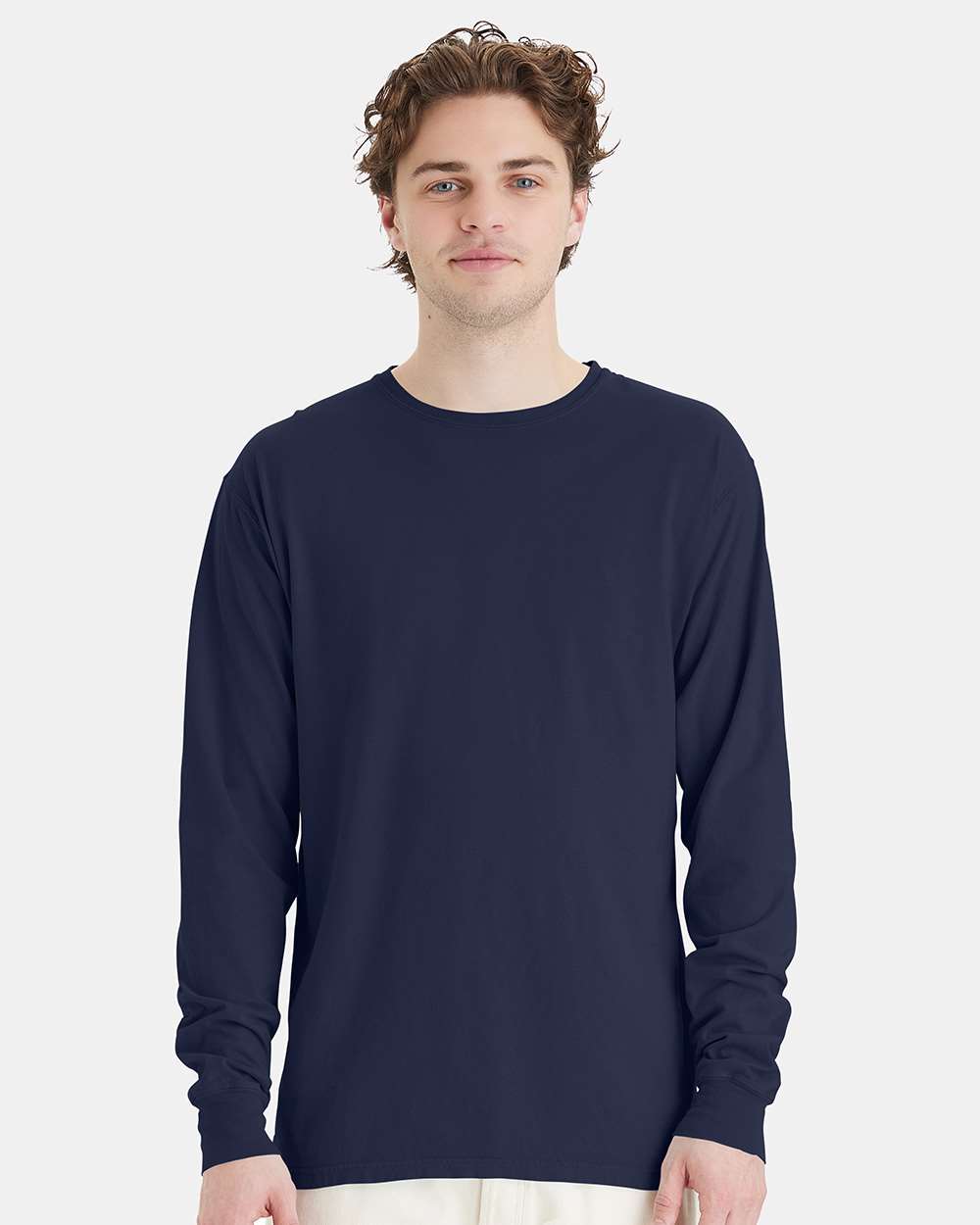 ComfortWash by Hanes-GDH200-Garment-Dyed Long Sleeve T-Shirt - Image 121