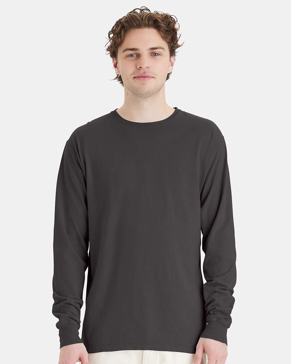 ComfortWash by Hanes-GDH200-Garment-Dyed Long Sleeve T-Shirt - Image 127