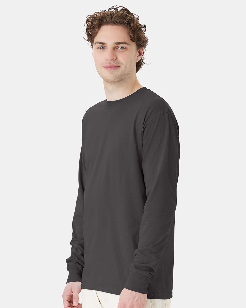 ComfortWash by Hanes-GDH200-Garment-Dyed Long Sleeve T-Shirt - Image 128