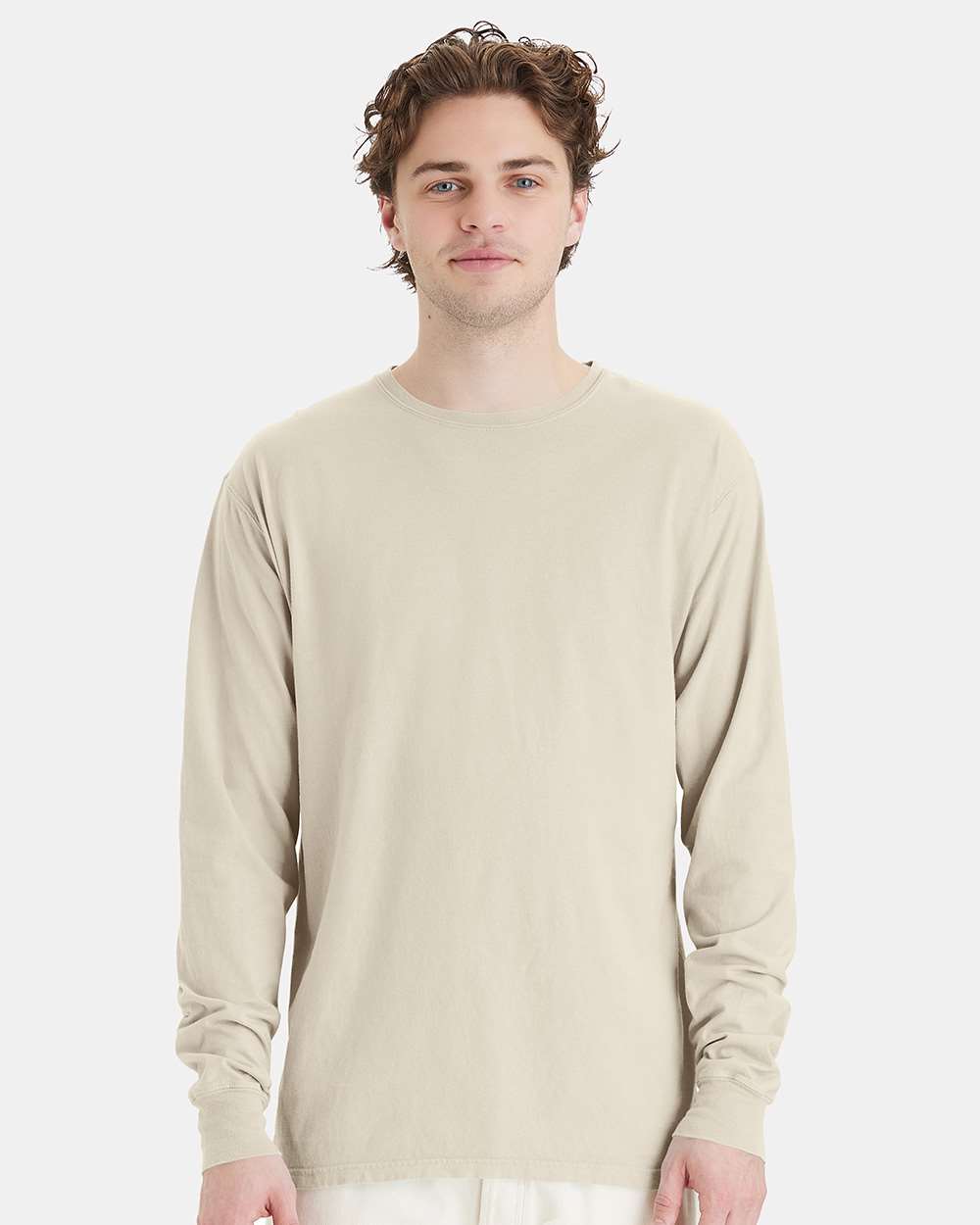 ComfortWash by Hanes-GDH200-Garment-Dyed Long Sleeve T-Shirt - Image 133