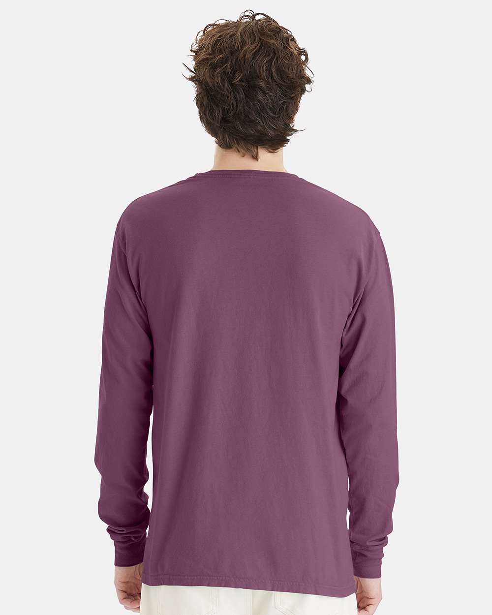 ComfortWash by Hanes-GDH200-Garment-Dyed Long Sleeve T-Shirt - Image 139
