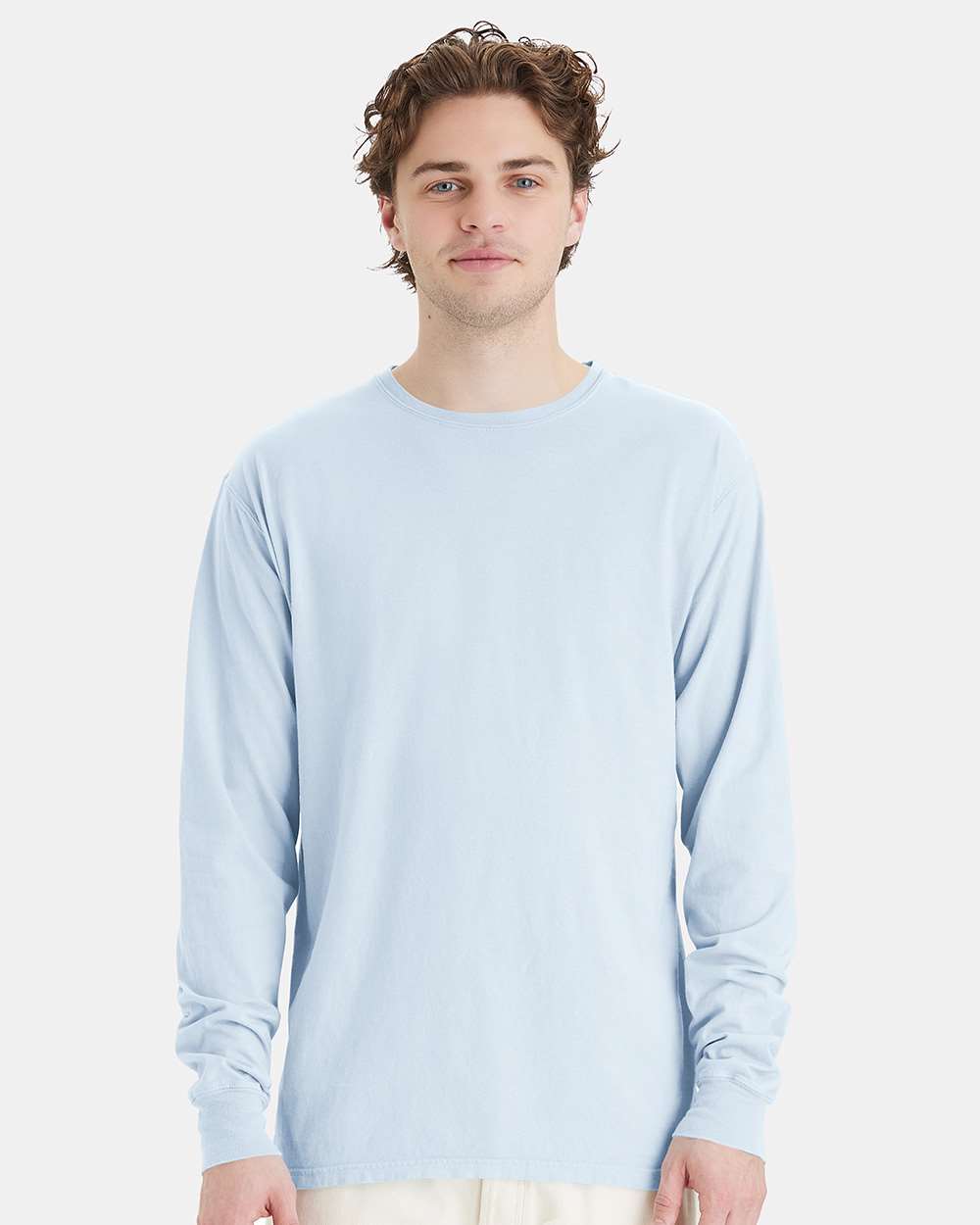 ComfortWash by Hanes-GDH200-Garment-Dyed Long Sleeve T-Shirt - Image 149