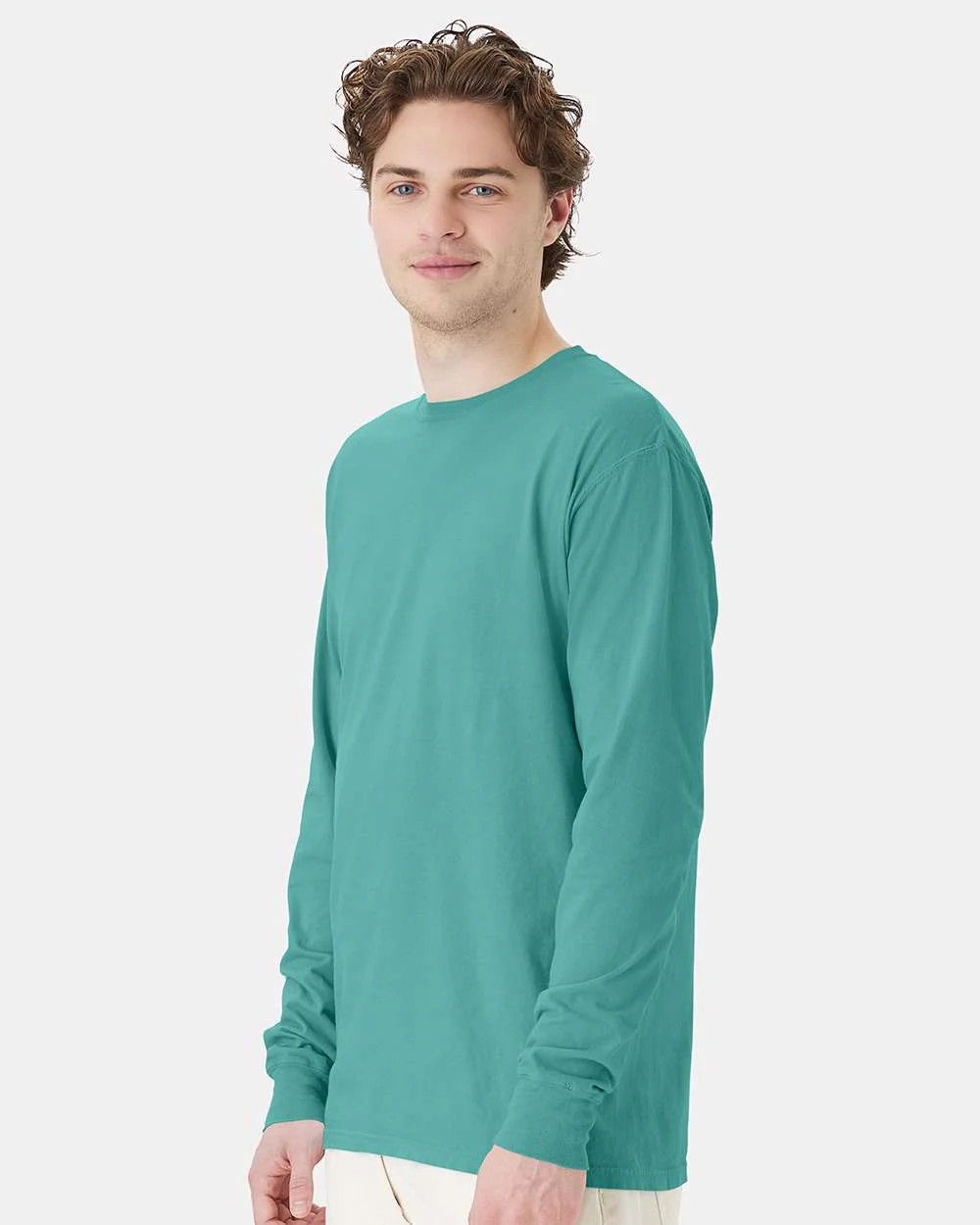 ComfortWash by Hanes-GDH200-Garment-Dyed Long Sleeve T-Shirt - Image 156