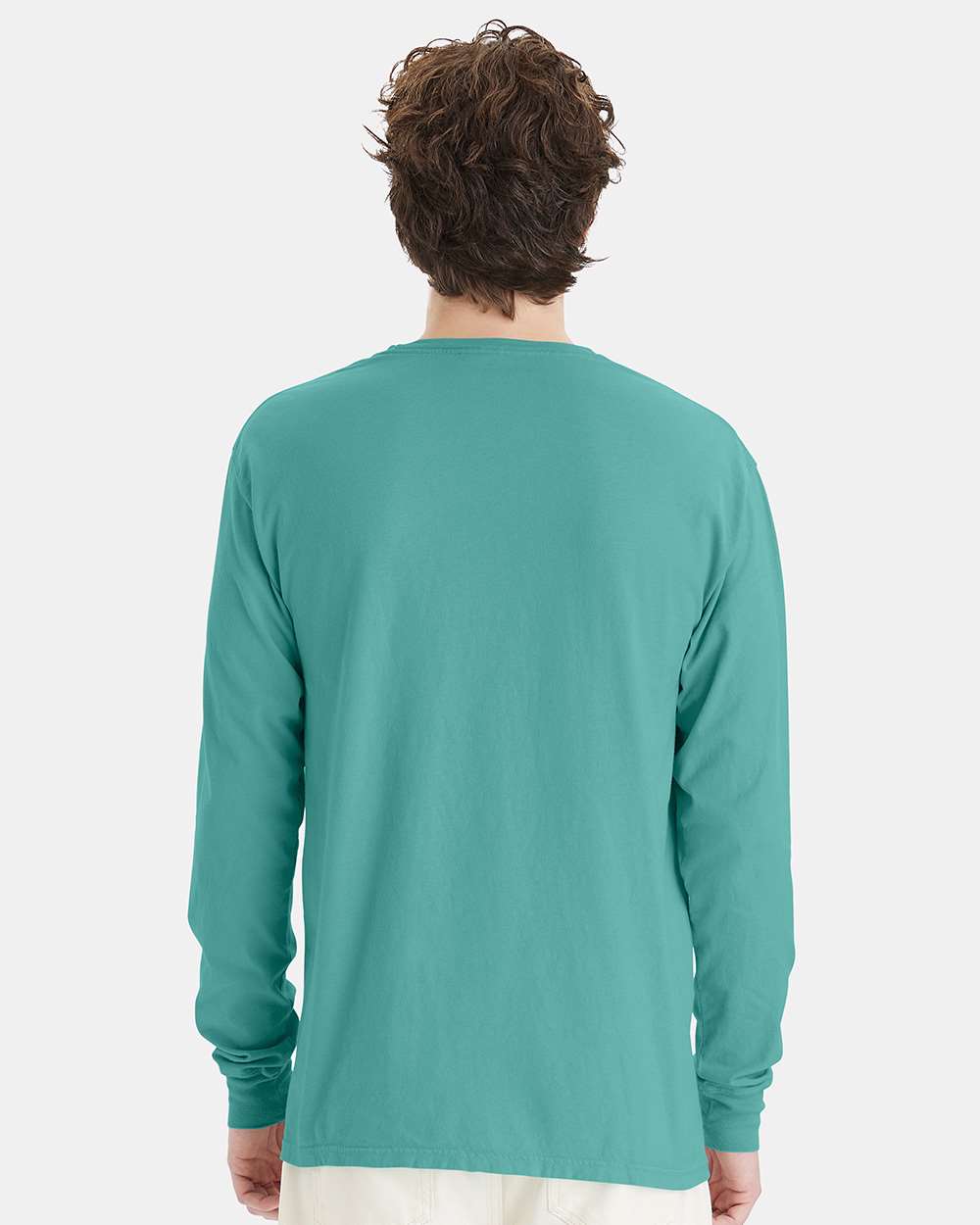 ComfortWash by Hanes-GDH200-Garment-Dyed Long Sleeve T-Shirt - Image 157