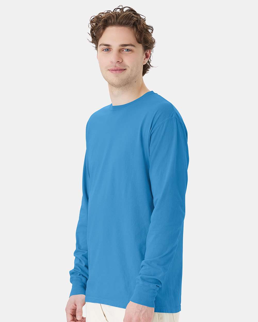 ComfortWash by Hanes-GDH200-Garment-Dyed Long Sleeve T-Shirt - Image 162
