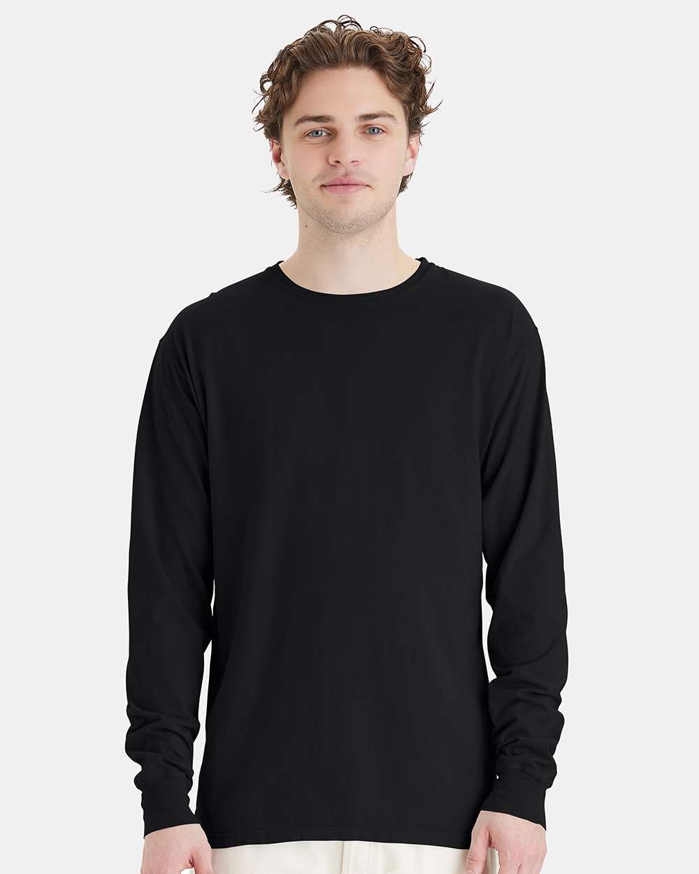 ComfortWash by Hanes-GDH200-Garment-Dyed Long Sleeve T-Shirt - Image 17