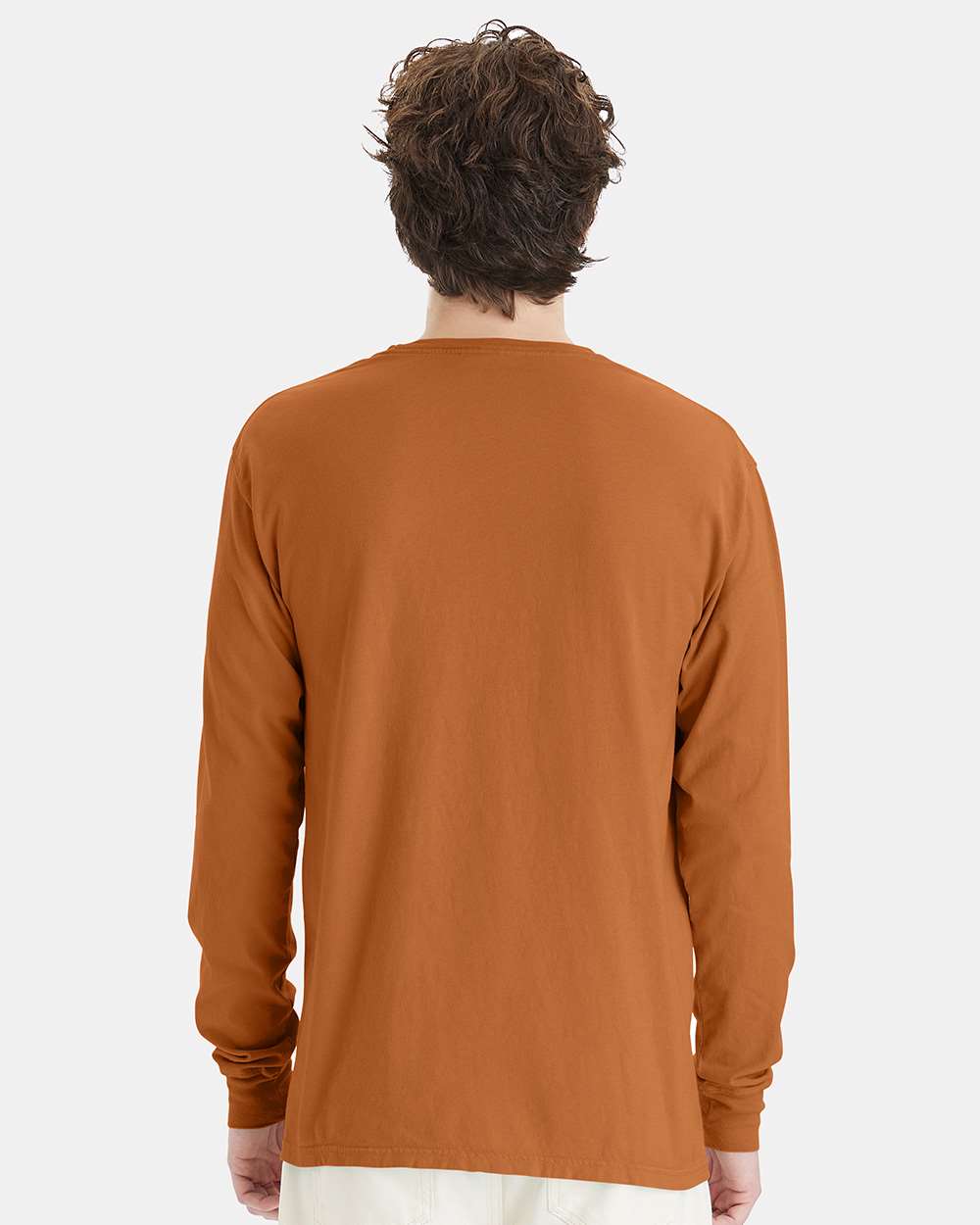 ComfortWash by Hanes-GDH200-Garment-Dyed Long Sleeve T-Shirt - Image 175
