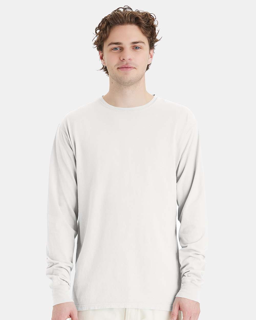 ComfortWash by Hanes-GDH200-Garment-Dyed Long Sleeve T-Shirt - Image 179