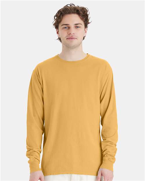 ComfortWash by Hanes-GDH200-Garment-Dyed Long Sleeve T-Shirt - Image 185