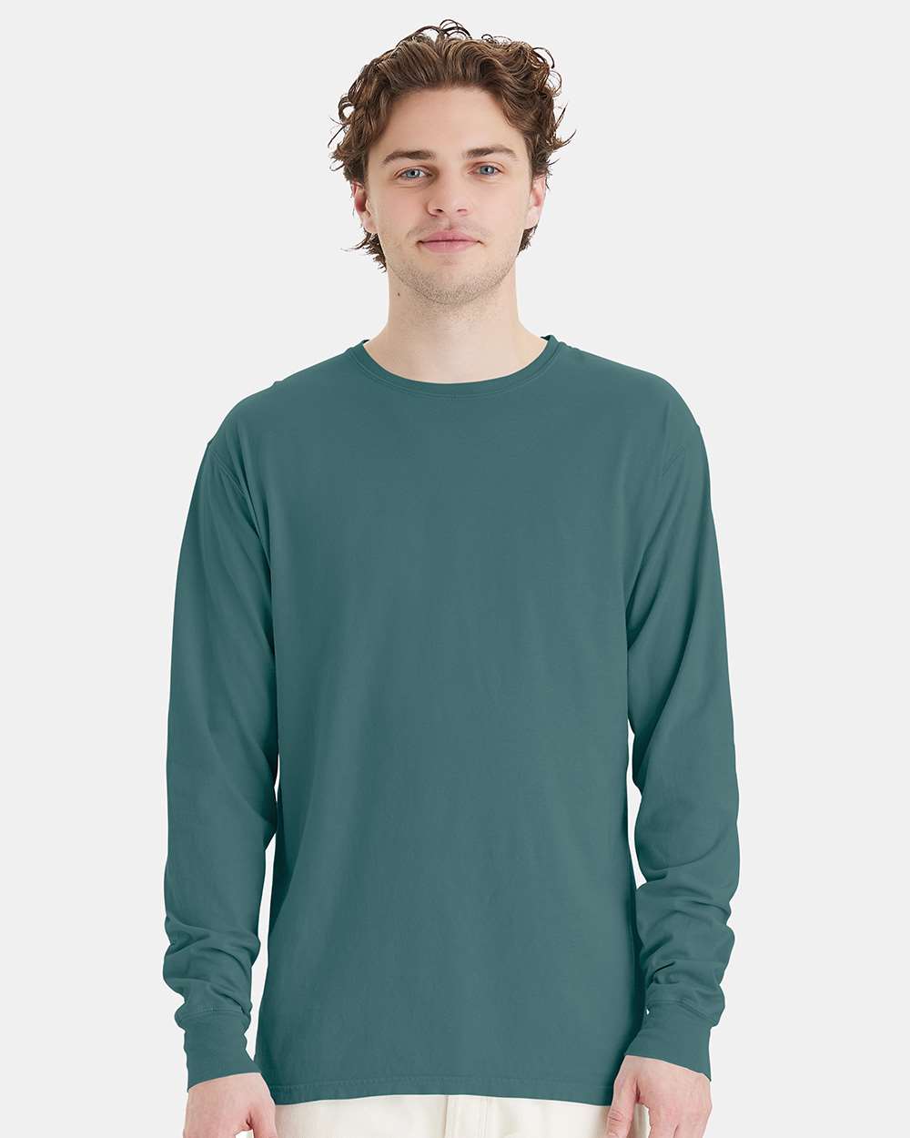 ComfortWash by Hanes-GDH200-Garment-Dyed Long Sleeve T-Shirt - Image 23