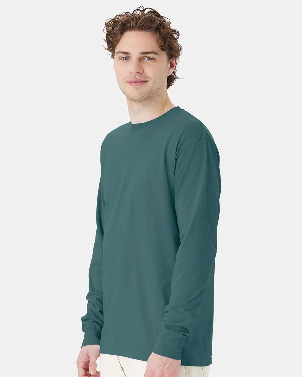 ComfortWash by Hanes-GDH200-Garment-Dyed Long Sleeve T-Shirt - Image 24