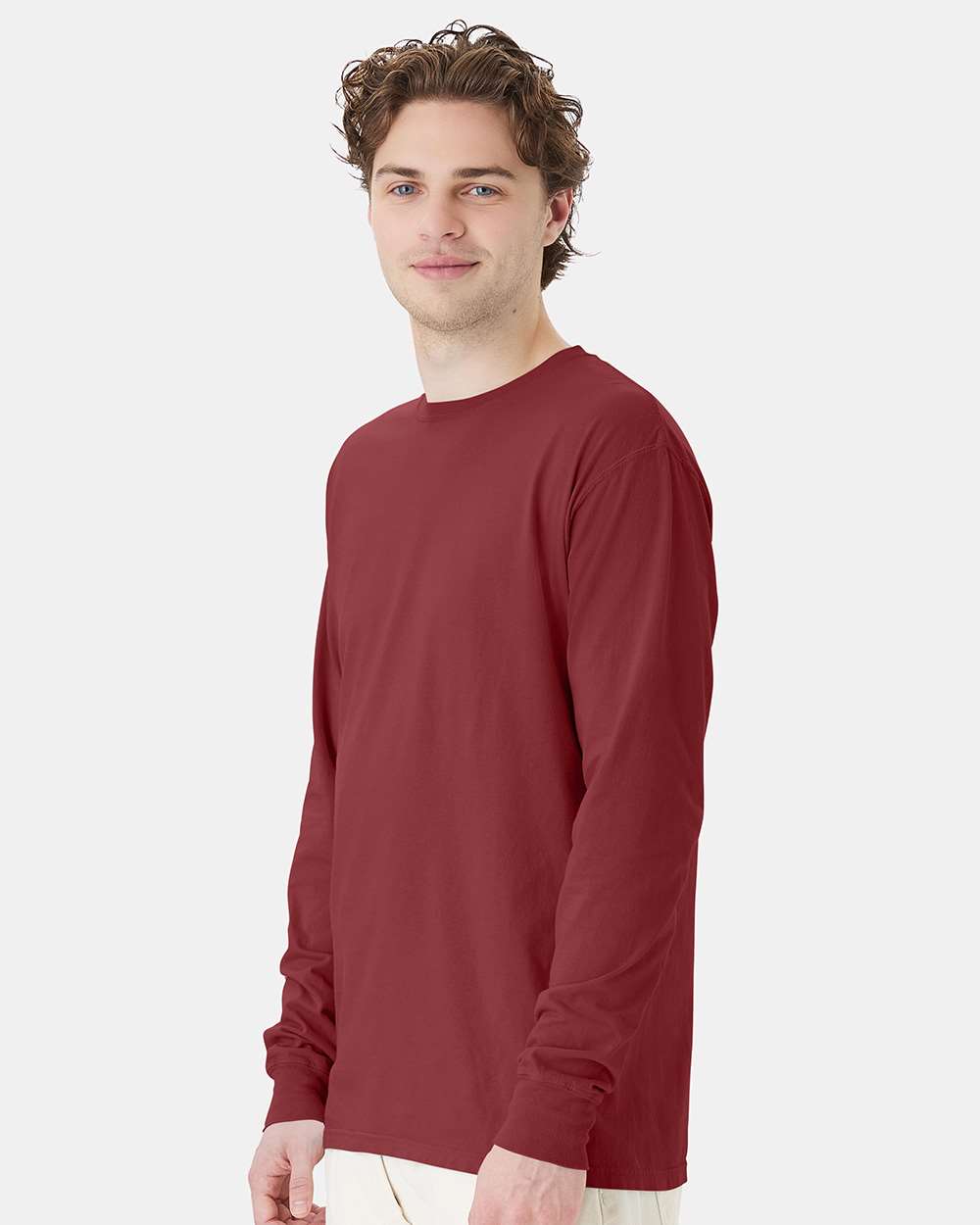 ComfortWash by Hanes-GDH200-Garment-Dyed Long Sleeve T-Shirt - Image 30