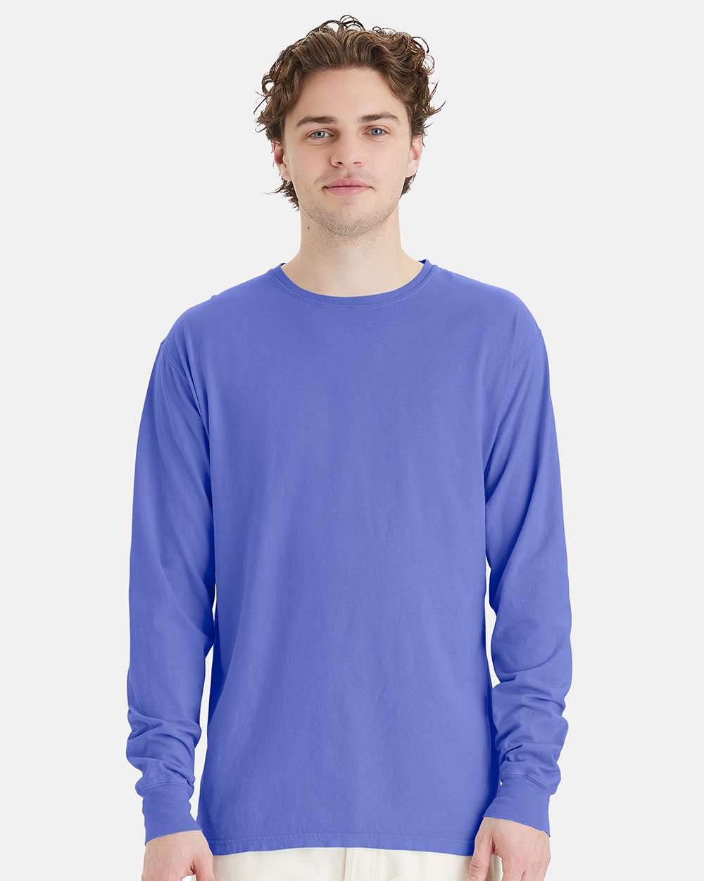 ComfortWash by Hanes-GDH200-Garment-Dyed Long Sleeve T-Shirt - Image 53