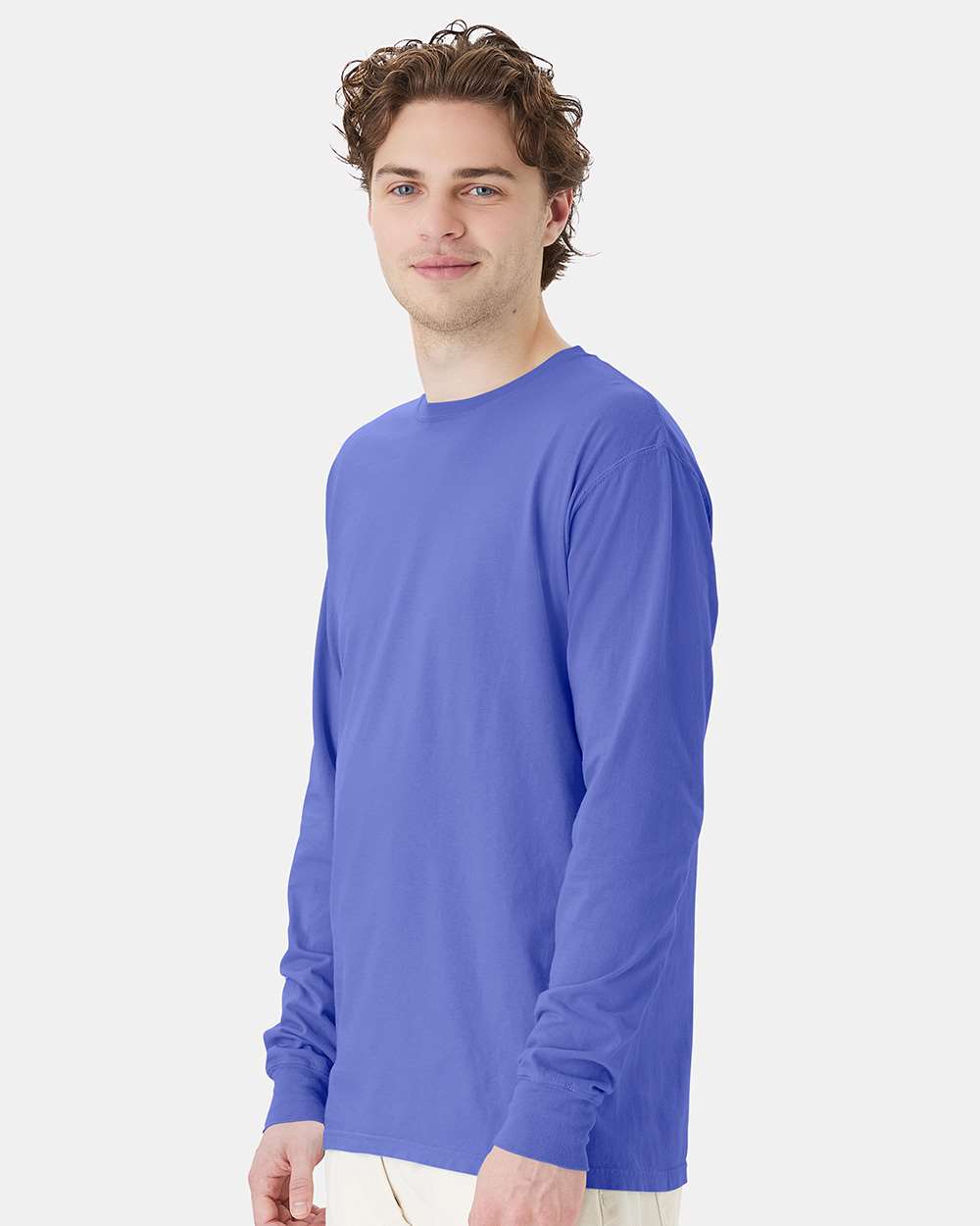 ComfortWash by Hanes-GDH200-Garment-Dyed Long Sleeve T-Shirt - Image 54