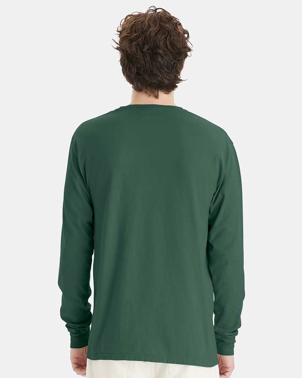 ComfortWash by Hanes-GDH200-Garment-Dyed Long Sleeve T-Shirt - Image 61