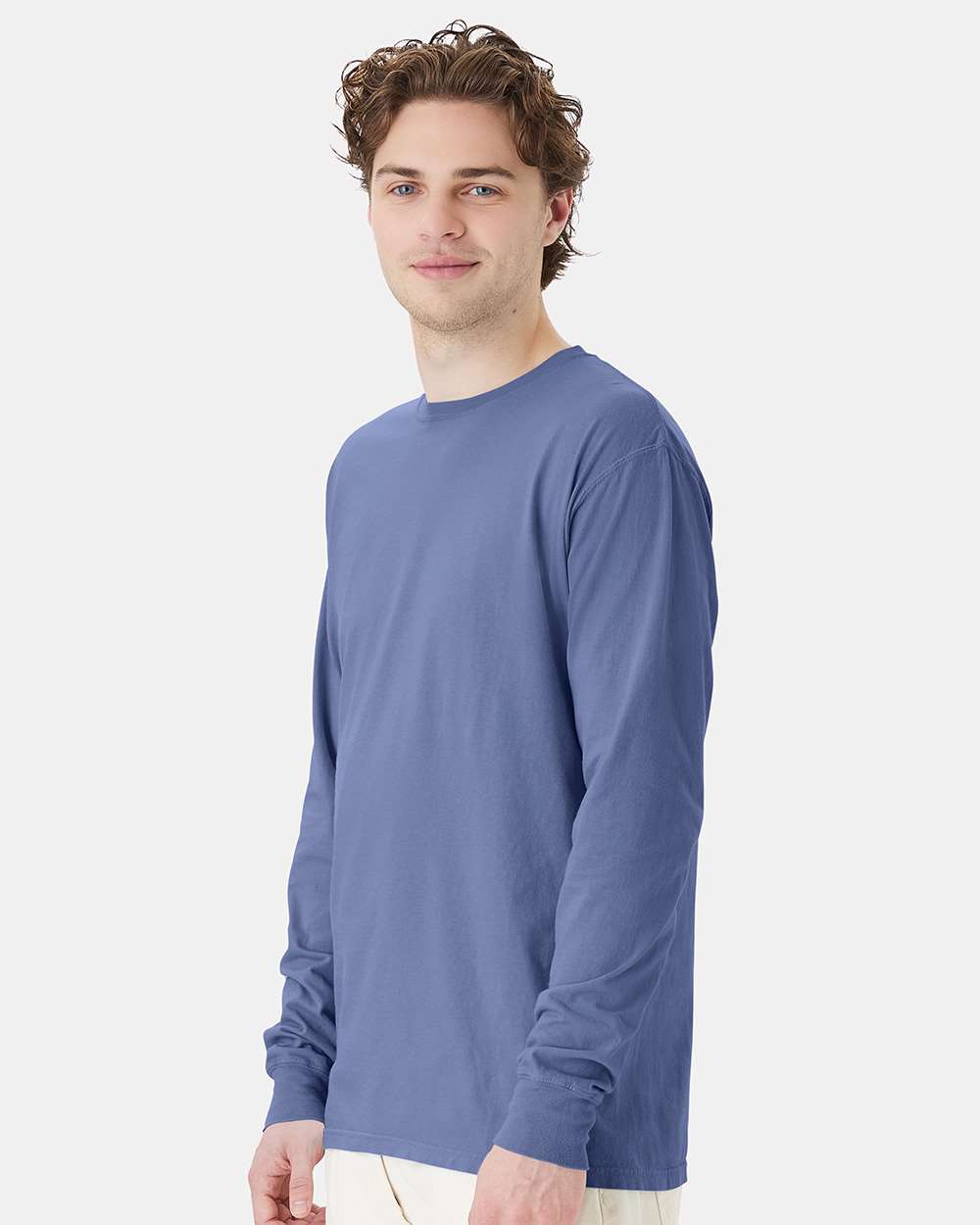 ComfortWash by Hanes-GDH200-Garment-Dyed Long Sleeve T-Shirt - Image 72