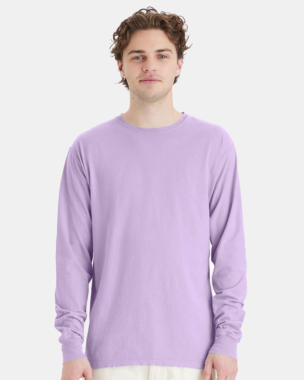 ComfortWash by Hanes-GDH200-Garment-Dyed Long Sleeve T-Shirt - Image 77