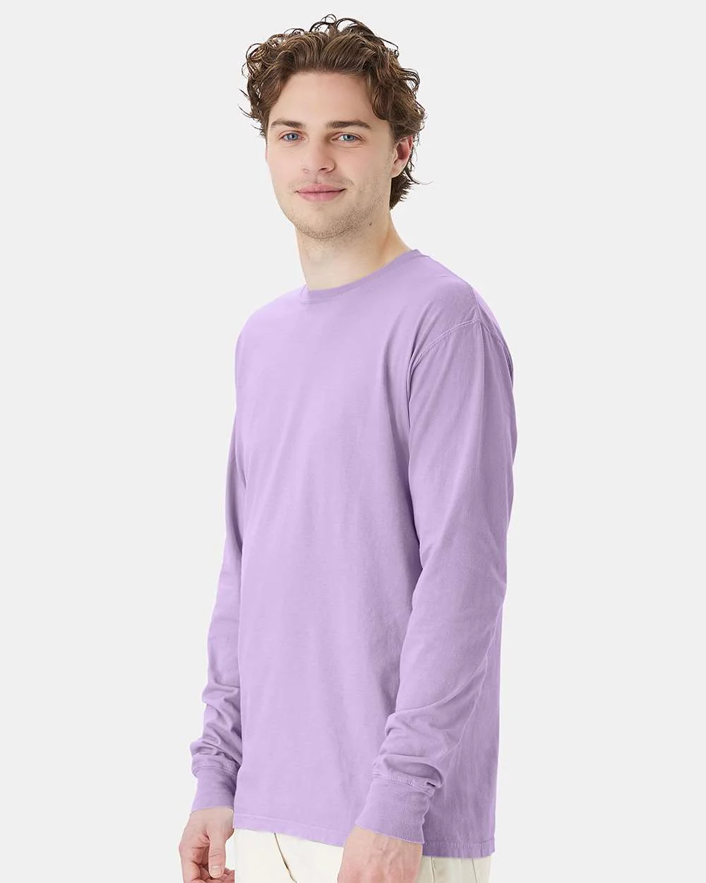 ComfortWash by Hanes-GDH200-Garment-Dyed Long Sleeve T-Shirt - Image 78