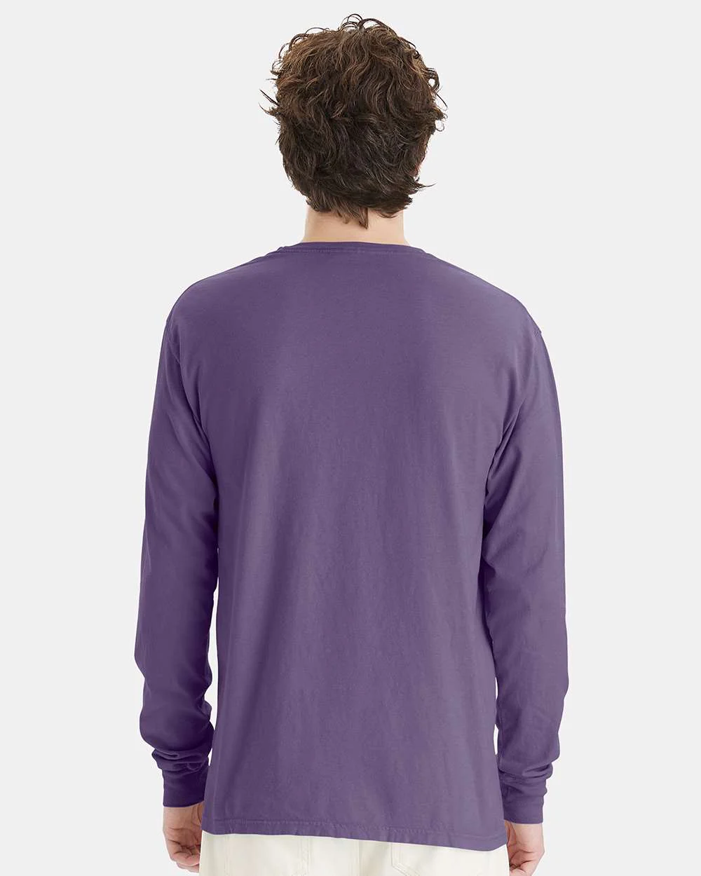 ComfortWash by Hanes-GDH200-Garment-Dyed Long Sleeve T-Shirt - Image 85