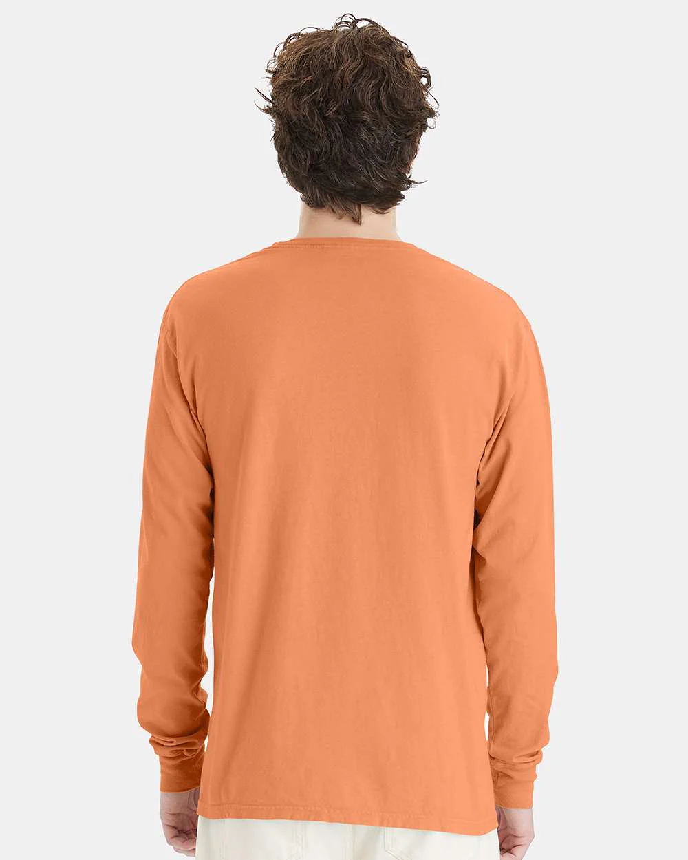 ComfortWash by Hanes-GDH200-Garment-Dyed Long Sleeve T-Shirt - Image 89