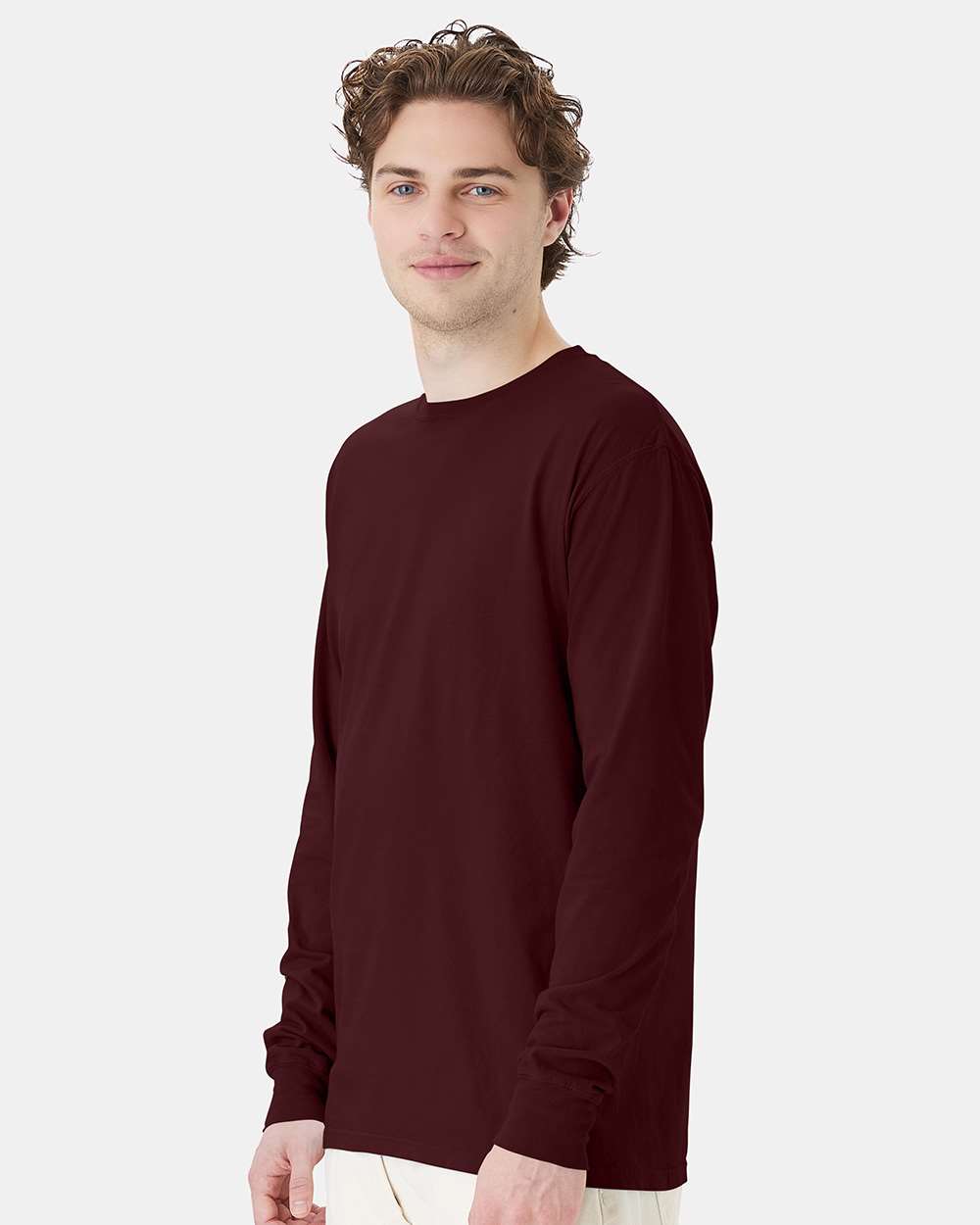 ComfortWash by Hanes-GDH200-Garment-Dyed Long Sleeve T-Shirt - Image 98