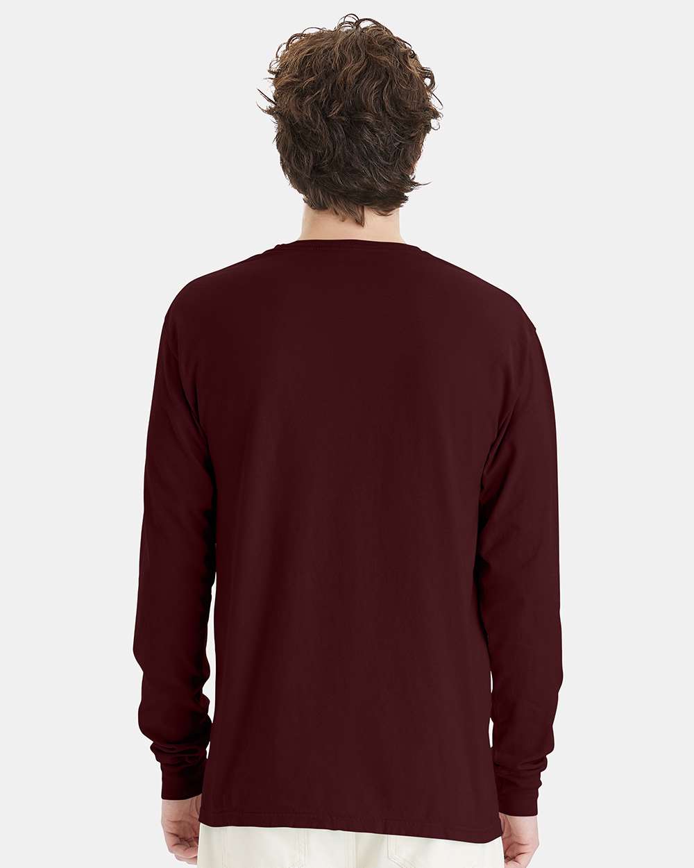 ComfortWash by Hanes-GDH200-Garment-Dyed Long Sleeve T-Shirt - Image 99
