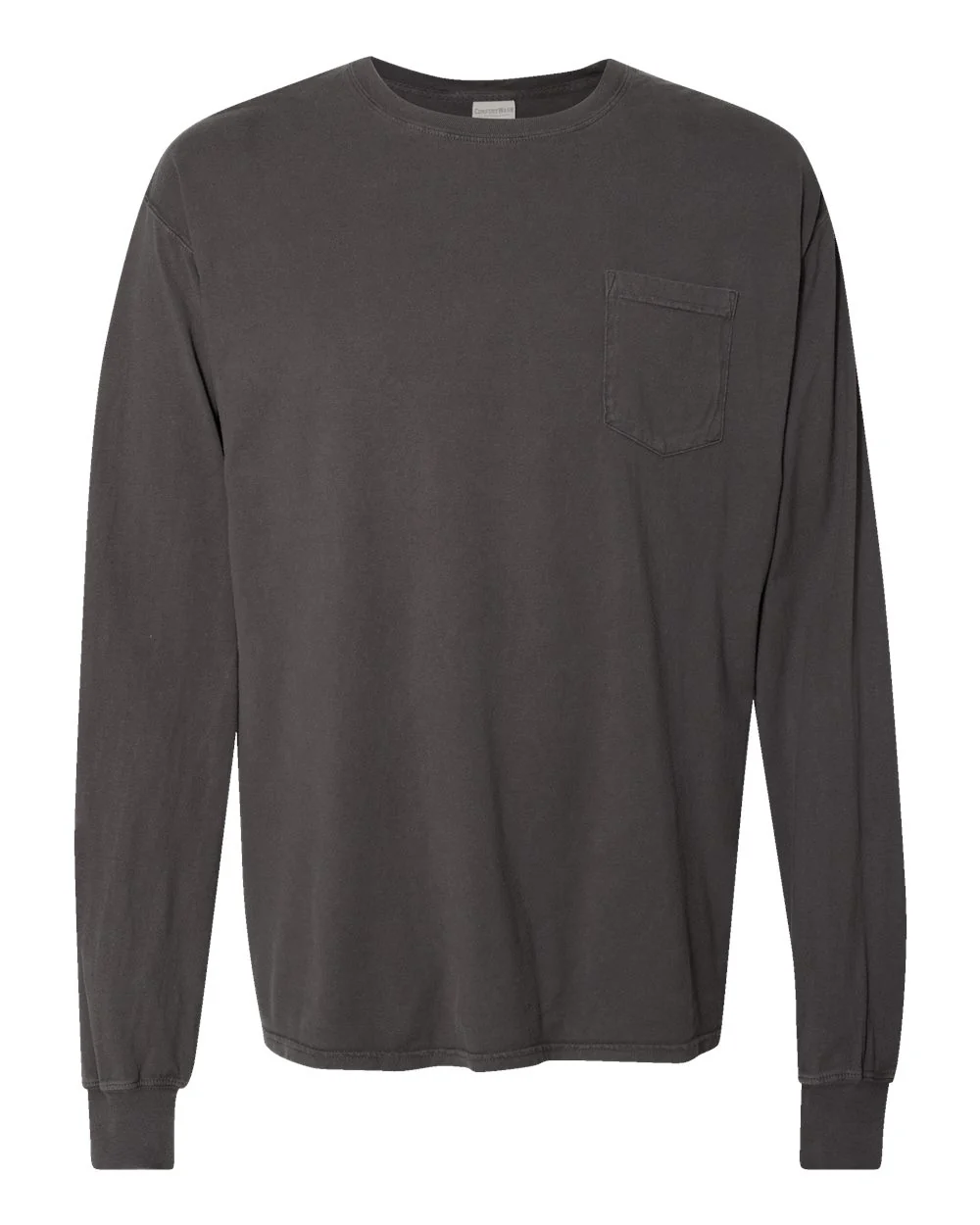 ComfortWash by Hanes-GDH250-Garment-Dyed Long Sleeve T-Shirt With a Pocket - Image 107