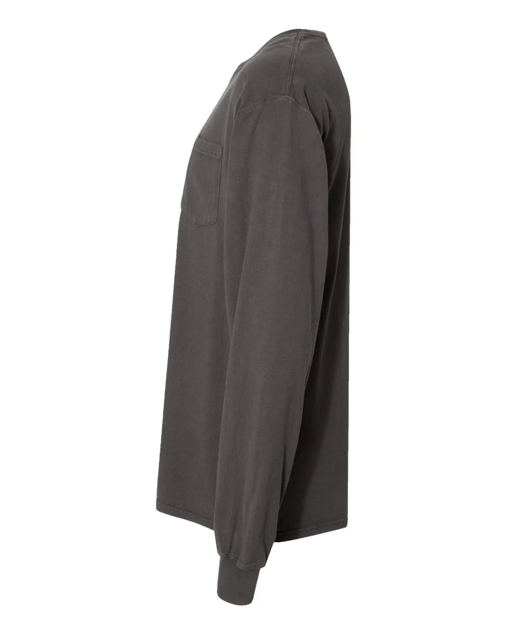 ComfortWash by Hanes-GDH250-Garment-Dyed Long Sleeve T-Shirt With a Pocket - Image 110