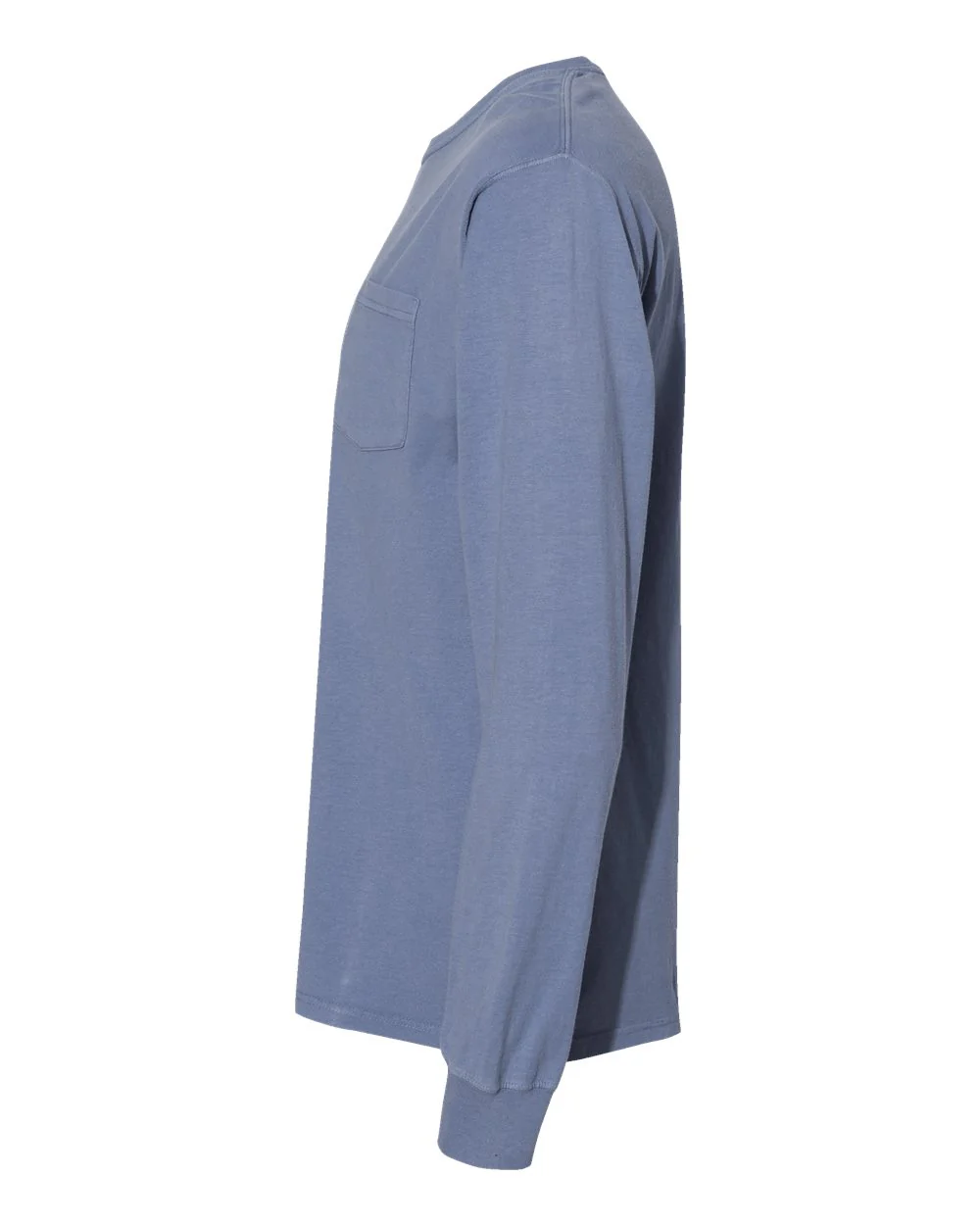 ComfortWash by Hanes-GDH250-Garment-Dyed Long Sleeve T-Shirt With a Pocket - Image 122