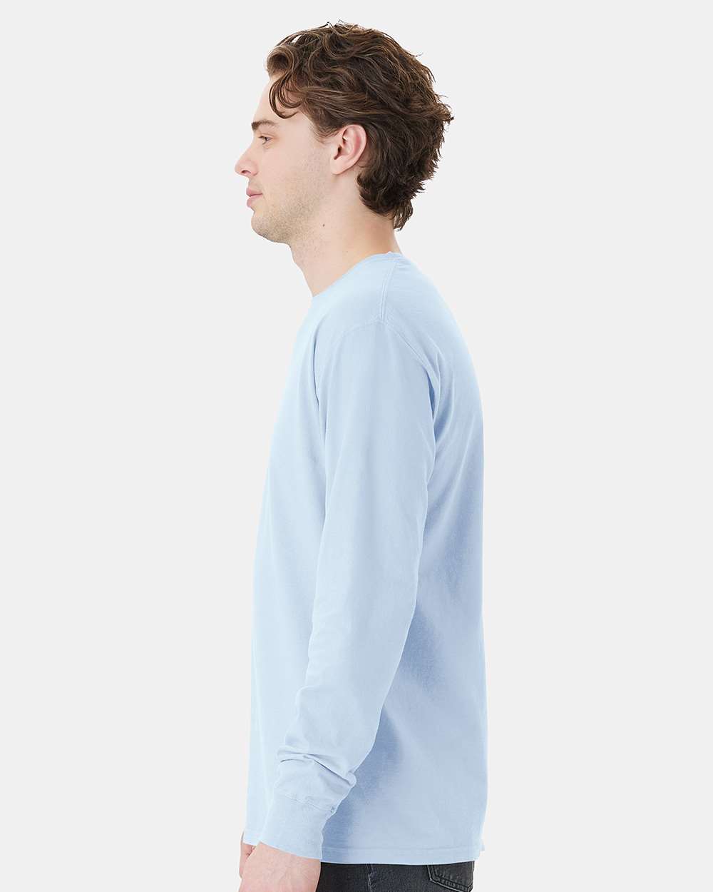 ComfortWash by Hanes-GDH250-Garment-Dyed Long Sleeve T-Shirt With a Pocket - Image 139