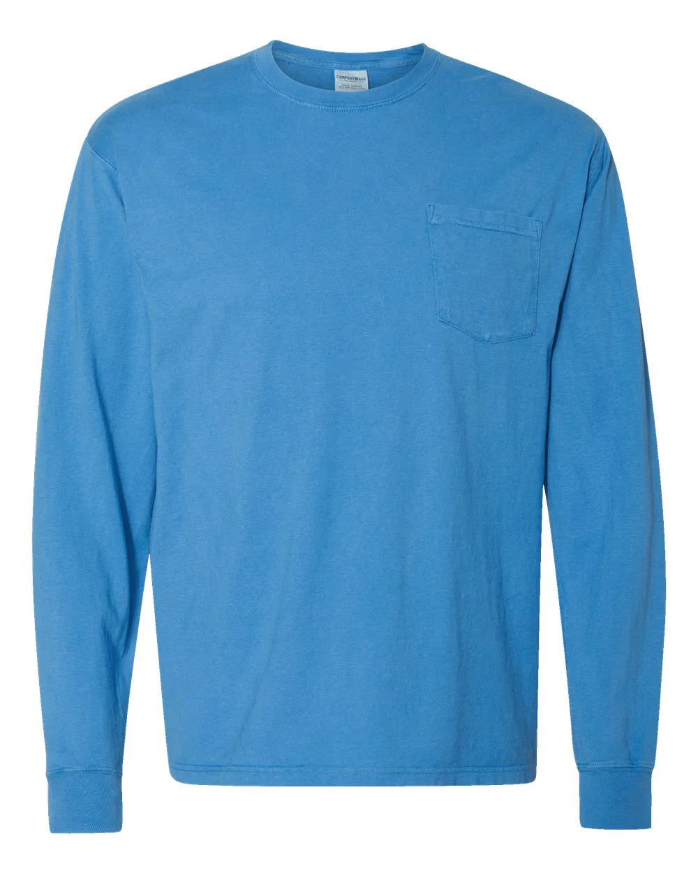 ComfortWash by Hanes-GDH250-Garment-Dyed Long Sleeve T-Shirt With a Pocket - Image 150