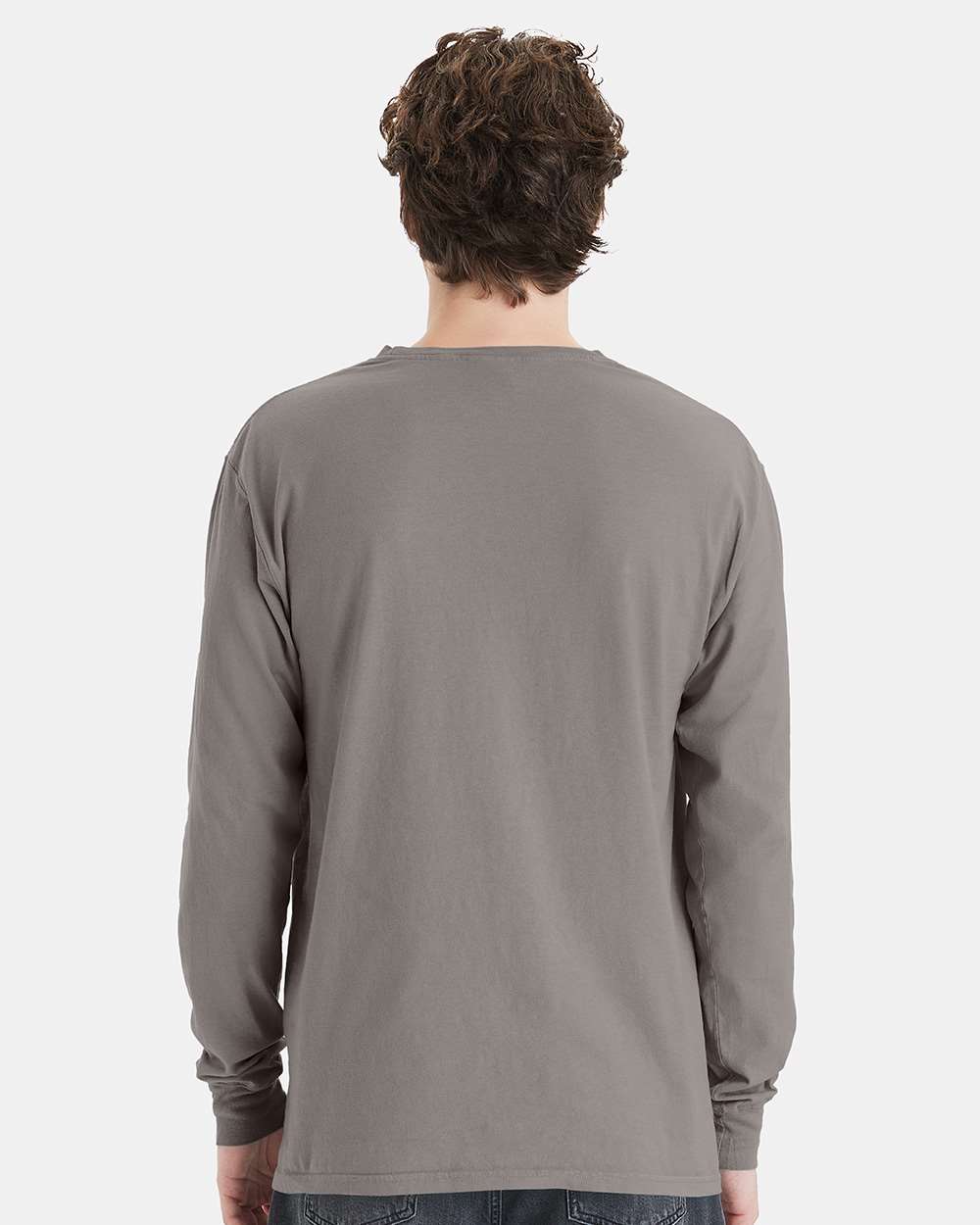 ComfortWash by Hanes-GDH250-Garment-Dyed Long Sleeve T-Shirt With a Pocket - Image 32