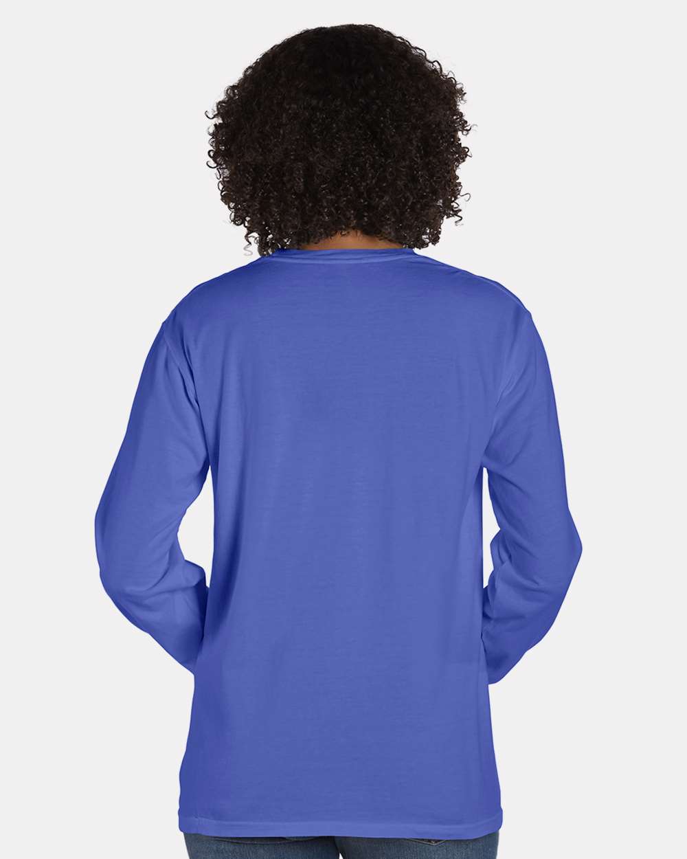 ComfortWash by Hanes-GDH250-Garment-Dyed Long Sleeve T-Shirt With a Pocket - Image 56