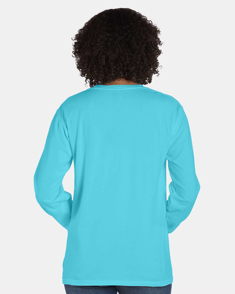 ComfortWash by Hanes-GDH250-Garment-Dyed Long Sleeve T-Shirt With a Pocket - Image 65