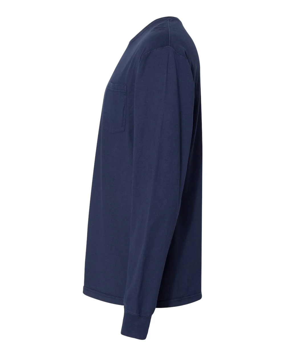ComfortWash by Hanes-GDH250-Garment-Dyed Long Sleeve T-Shirt With a Pocket - Image 98