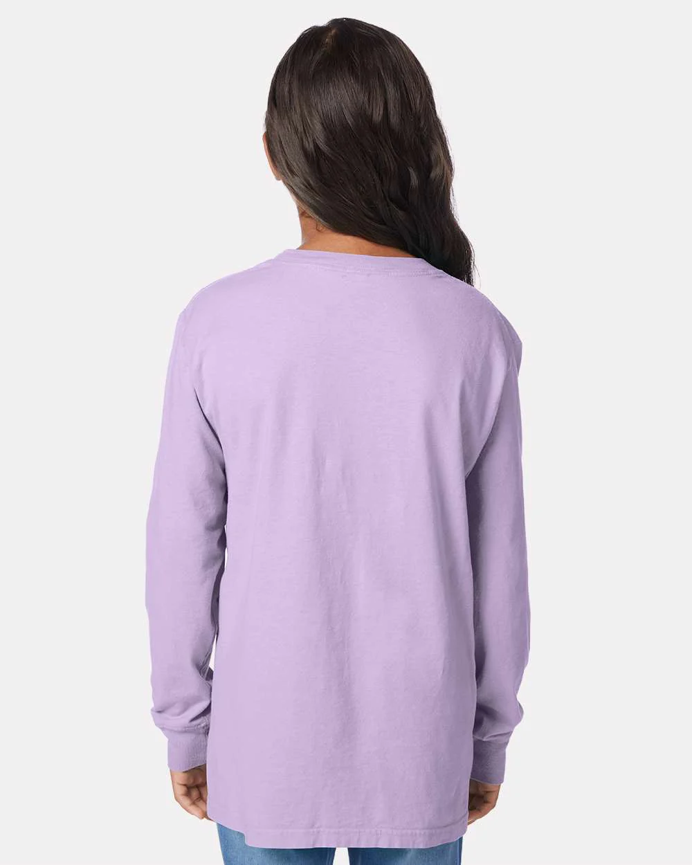 ComfortWash by Hanes-GDH275-Garment-Dyed Youth Long Sleeve T-Shirt - Image 17
